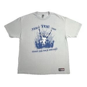 Daniel Bryan WWE T-Shirt Yes Yes Yes Fight For Your Dreams Men’s XL Graphic Tee
